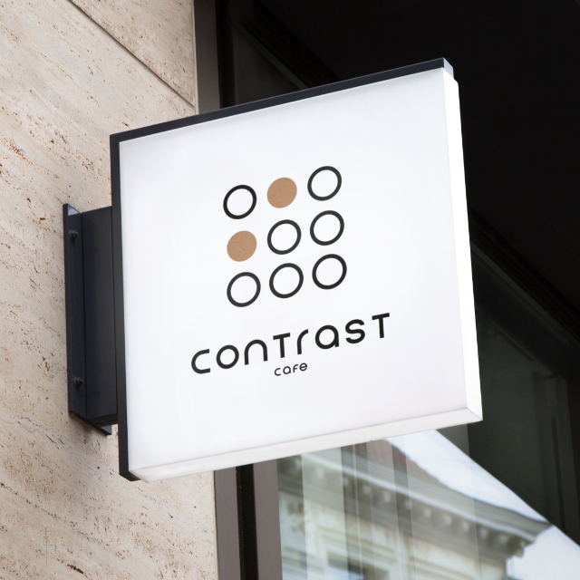 Logo Design für das Café Contrast