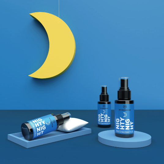 Verpackungsdesign für eine Supplementmarke