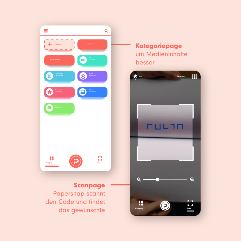 Kategorie in App anlegen
