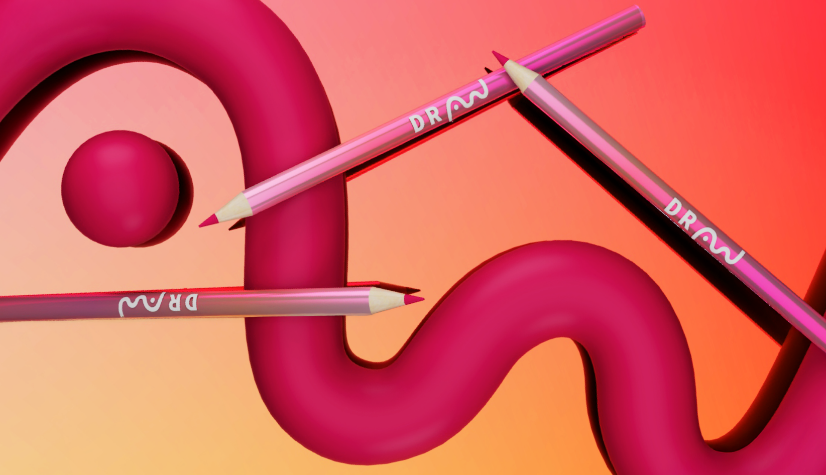 3D Visualisierung Keyvisual Kosmetik, Beautymarke