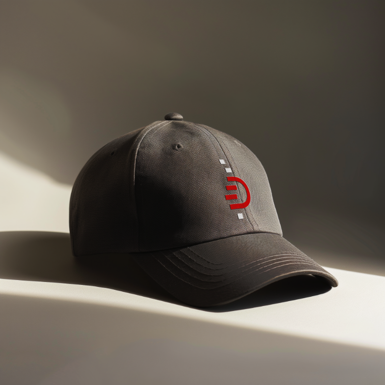 Logo auf Baseball Cap