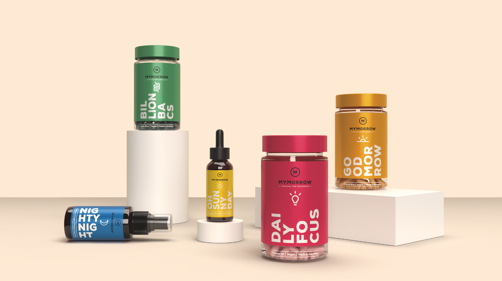 Verpackungsdesign Nahrungsergänzungsmittel