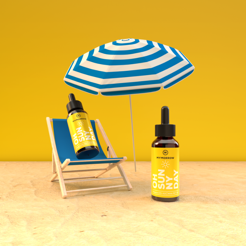 Supplement Verpackungsdesign für Vitamin D Tropfen